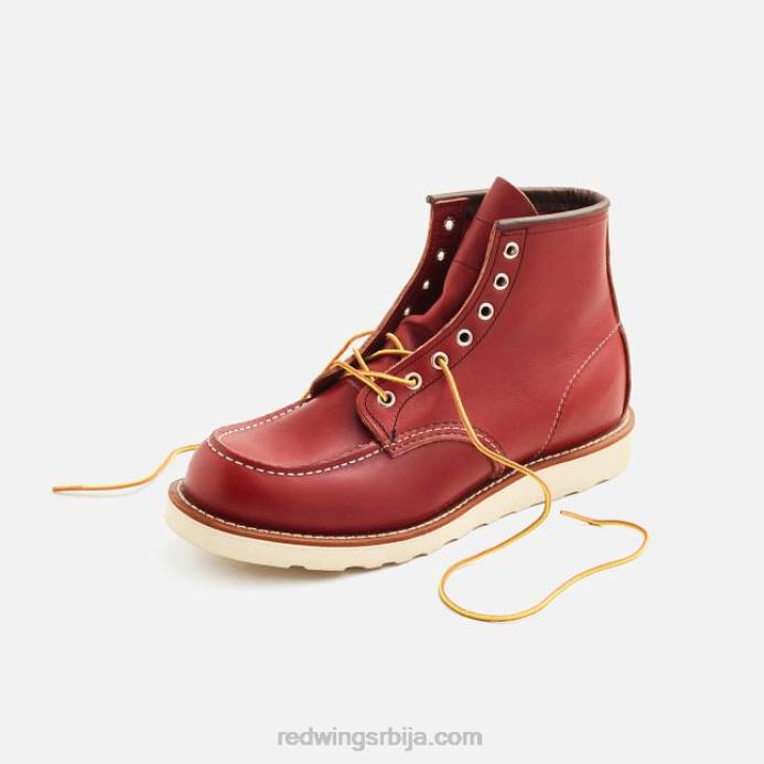 руссет DHPH176 Red Wing Херитаге - стиле 8849 цлассиц моц мушке чизме од 6 инча од преријске коже