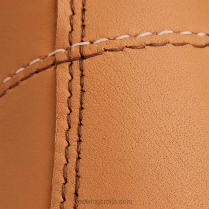 тан DHPH191 Red Wing Херитаге - стиле 3423 6-инчне класичне моц женске кратке чизме од буттер абилене коже