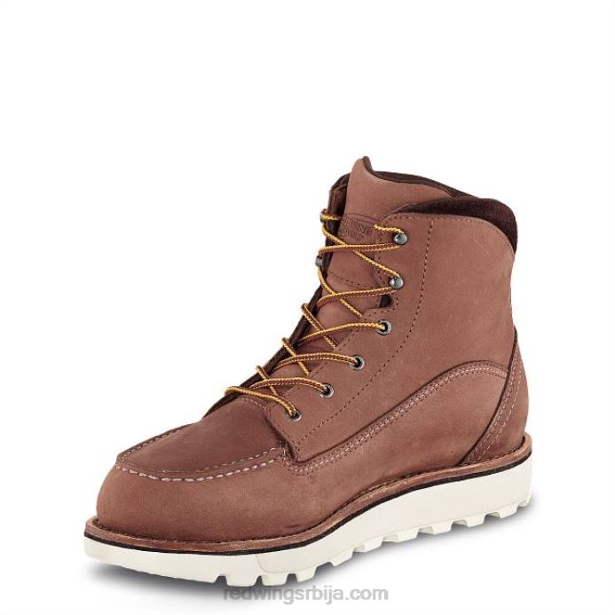 цигла DHPH159 Red Wing рад - стил 2345 занатлијска женска 6-инчна водоотпорна сигурносна чизма