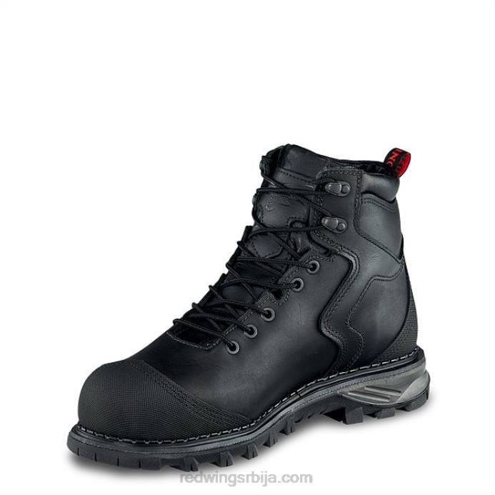 црн DHPH108 Red Wing Ворк - стиле 2410 бурнсиде мушке водоотпорне сигурносне чизме од 6 инча