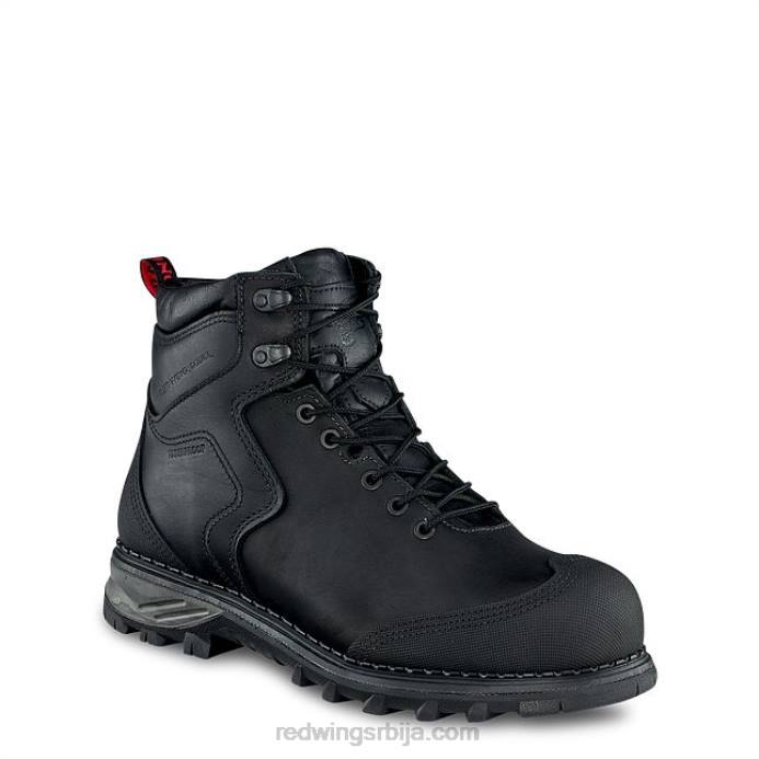 црн DHPH108 Red Wing Ворк - стиле 2410 бурнсиде мушке водоотпорне сигурносне чизме од 6 инча