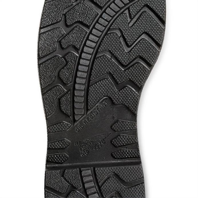 црн DHPH129 Red Wing Ворк - стиле 6670 трухикер мушке 6-инчне водоотпорне сигурносне чизме за планинарење