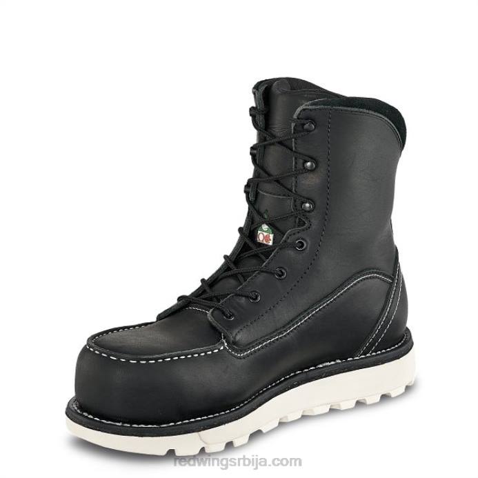 црн DHPH156 Red Wing рад - стил 2346 занатлијске женске 6-инчне водоотпорне сигурносне чизме