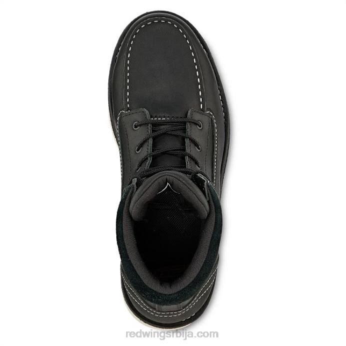 црн DHPH165 Red Wing Херитаге - стиле 8085 ирон рангер мушке чизме од 6 инча од грубе и чврсте коже