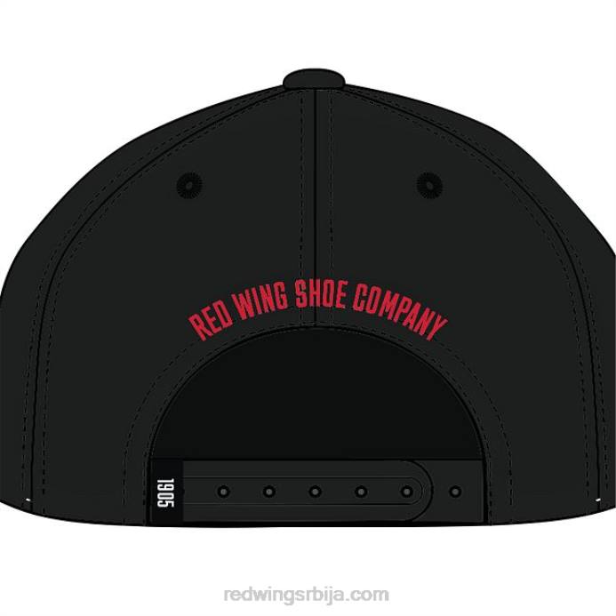 црн DHPH281 Red Wing стил 97496 плетена капа од мерино вуне унисекс капа од мерино вуне у хеатхеру