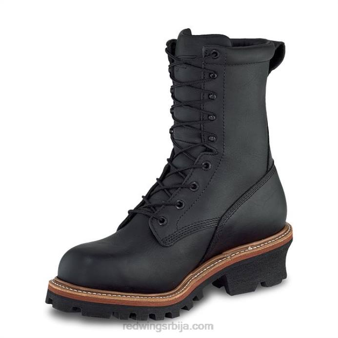 црн DHPH66 Red Wing ворк - стиле 4454 брнр кп мушке изоловане водоотпорне чизме од 8 инча