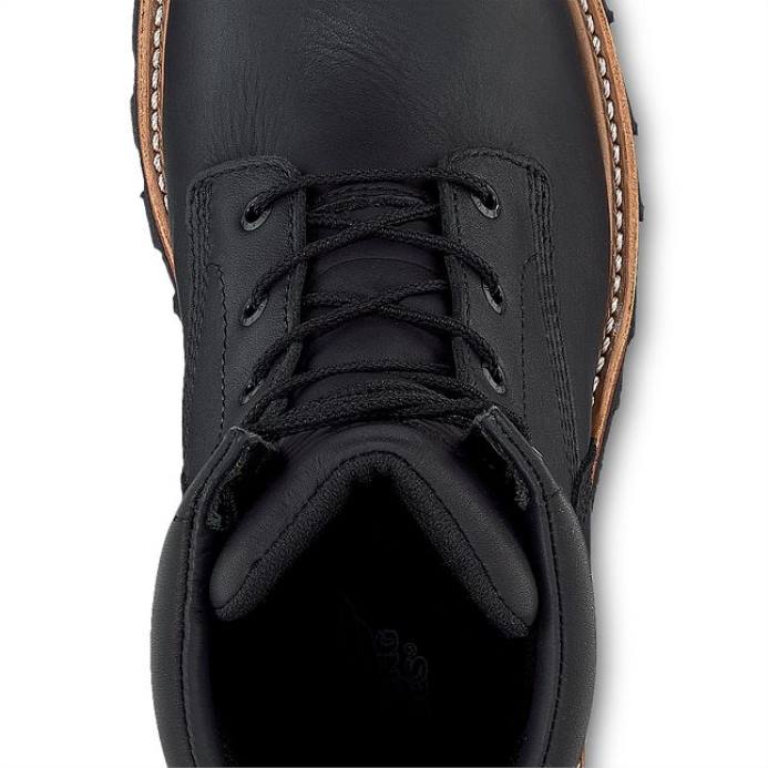 црн DHPH66 Red Wing ворк - стиле 4454 брнр кп мушке изоловане водоотпорне чизме од 8 инча