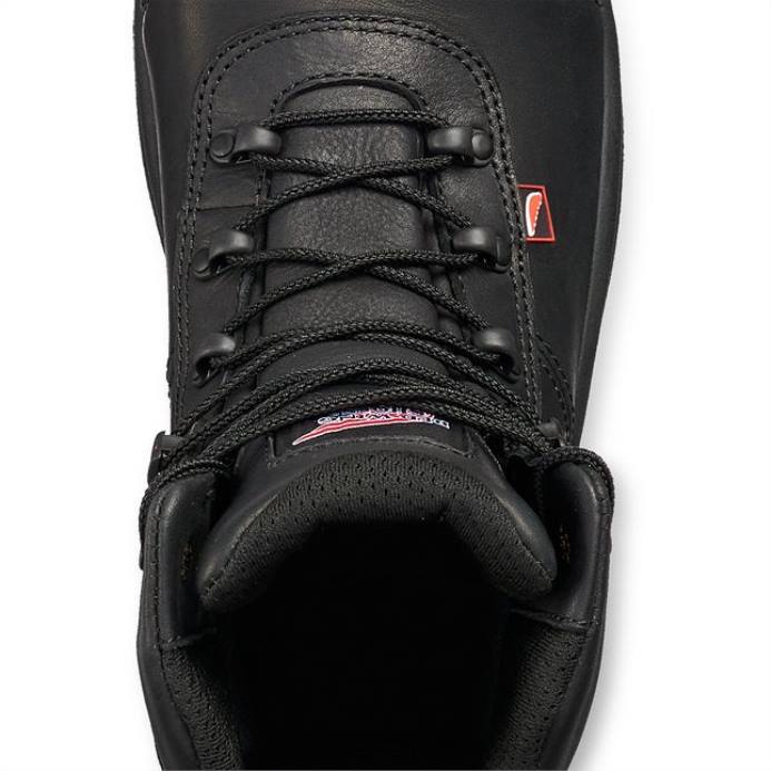 црн DHPH73 Red Wing ворк - стиле 1178 мушке чизме са меким прстима на потезање од 11 инча