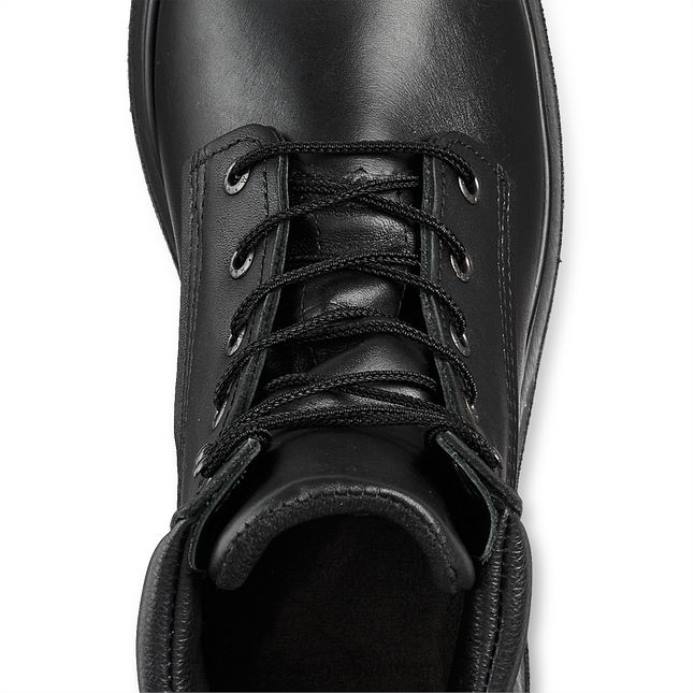 црн DHPH75 Red Wing Ворк - стиле 3512 мушке 8-инчне водоотпорне ЦСА сигурносне чизме са великим прстима