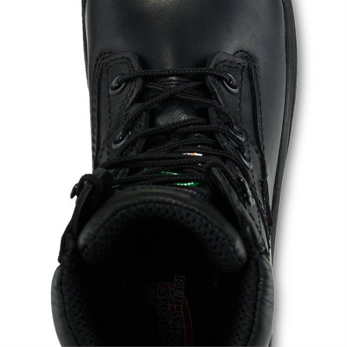 црн DHPH76 Red Wing Ворк - стиле 2260 мушке 6-инчне изоловане водоотпорне сигурносне чизме