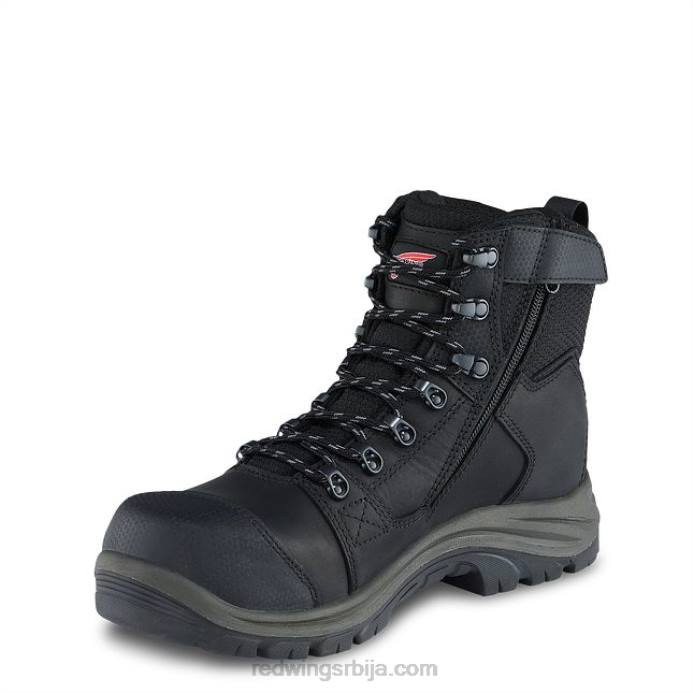 црн DHPH86 Red Wing Ворк - стиле 4422 флекбонд мушке 8-инчне сигурносне чизме метгуард