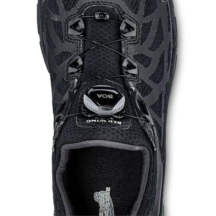 црна/теал DHPH162 Red Wing ворк - стиле 2343 цоолтецх атхлетицс женске заштитне ципеле атлетске радне ципеле