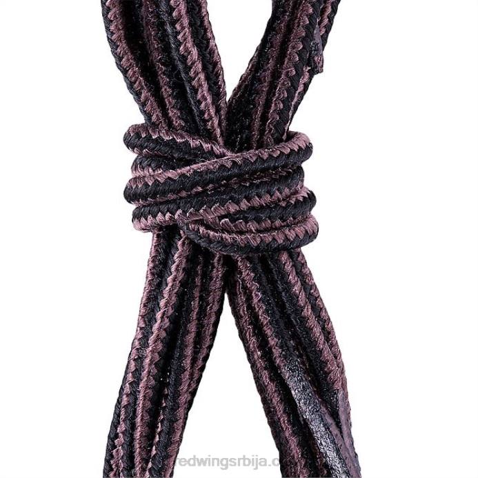 црно браон DHPH241 Red Wing стил 97155 48-инчна равна воштана чипка унисекс чипка од воштаног памука