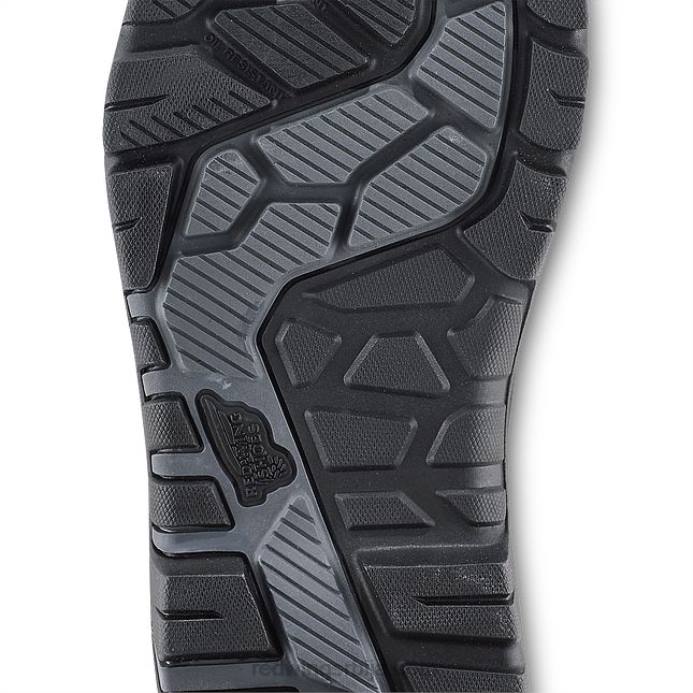 црно/сиво DHPH153 Red Wing ворк - стиле 3554 брнр кп женске водоотпорне чизме од 8 инча са безбедним прстима