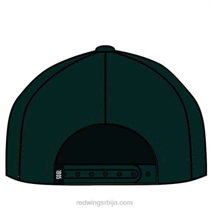 шумски зелено DHPH285 Red Wing стиле 97446 Бурсиде плетена капа унисекс плетена капа за сат