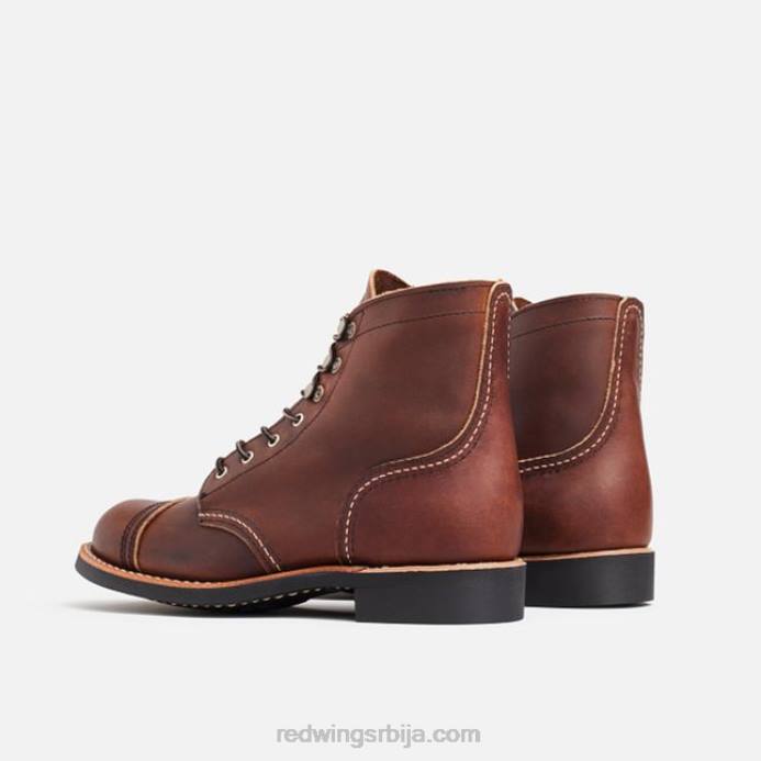 ћилибар DHPH184 Red Wing Херитаге - стиле 3366 ирон рангер женска кратка чизма од граничне коже