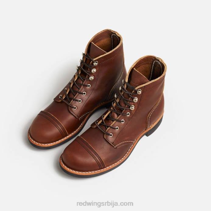 ћилибар DHPH184 Red Wing Херитаге - стиле 3366 ирон рангер женска кратка чизма од граничне коже